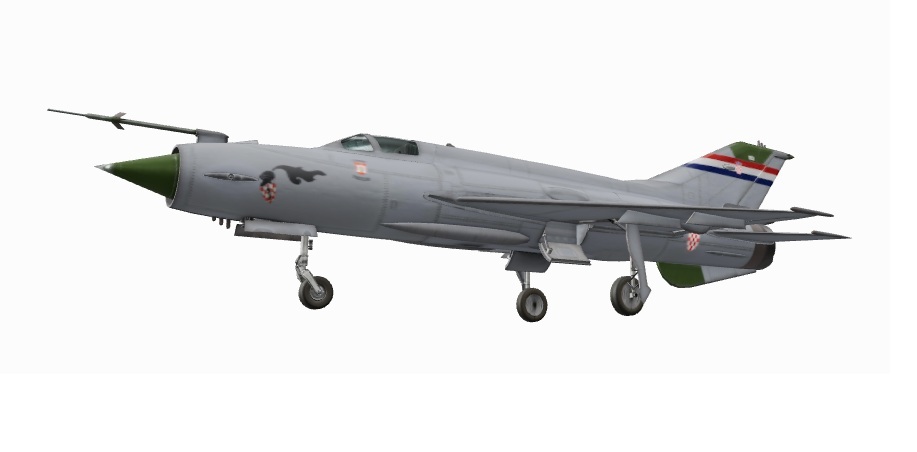 MIG-21 BIS „Osvetnik Vukovara“