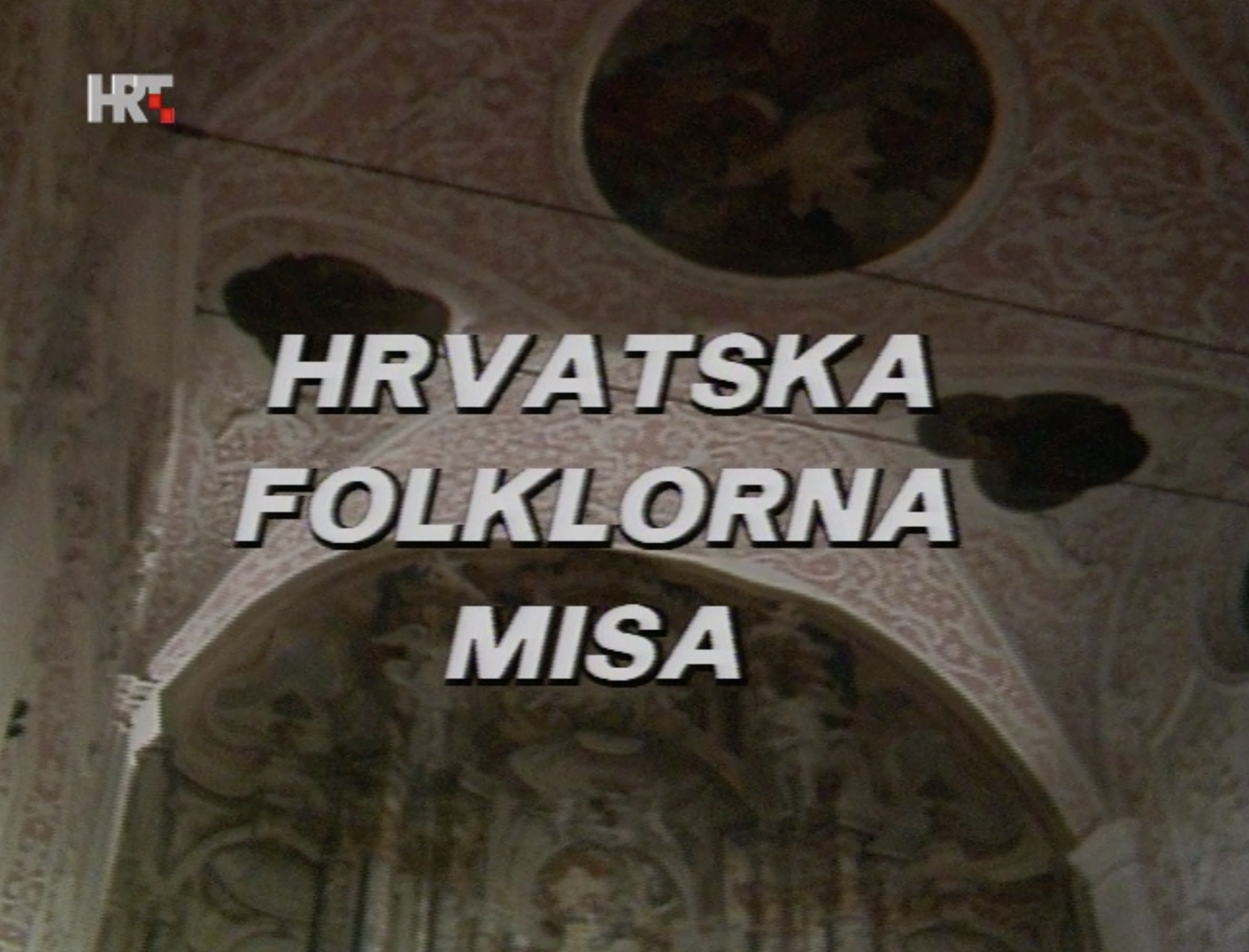 Hrvatska folklorna misa