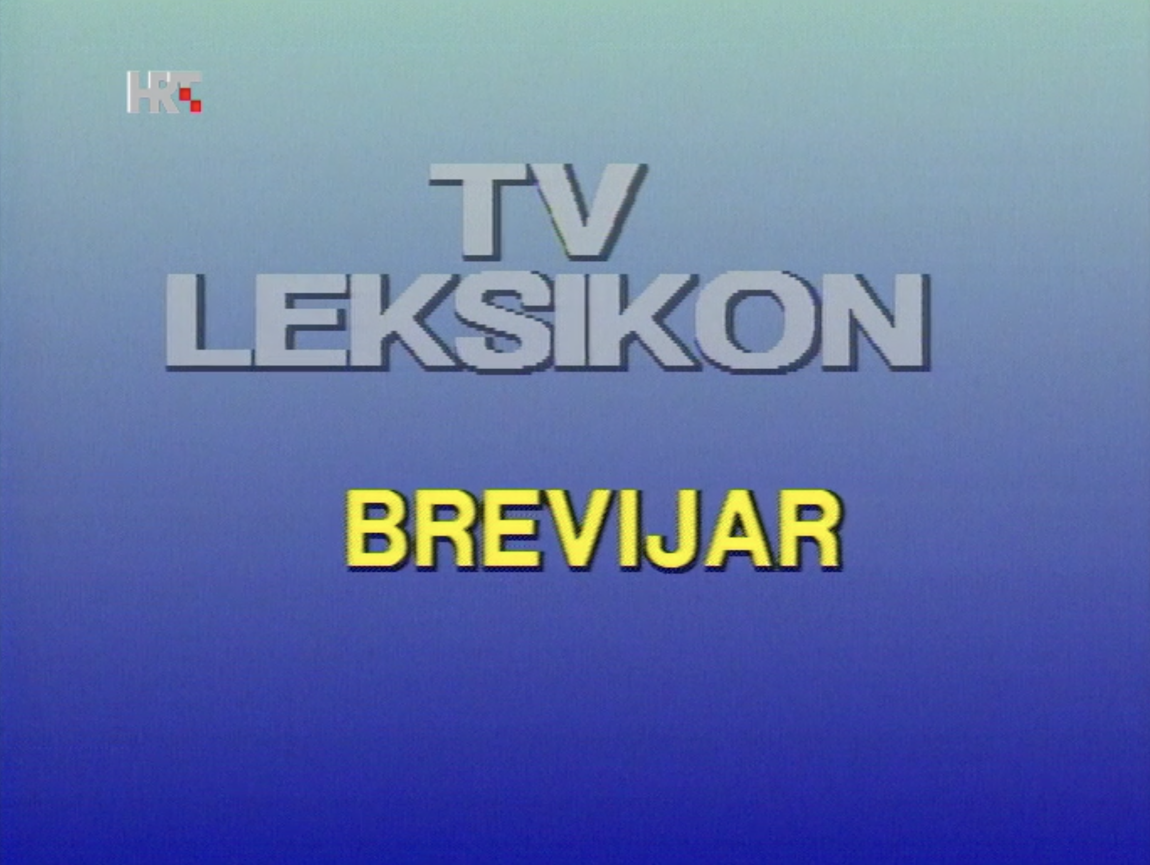 TV leksikon - Brevijar