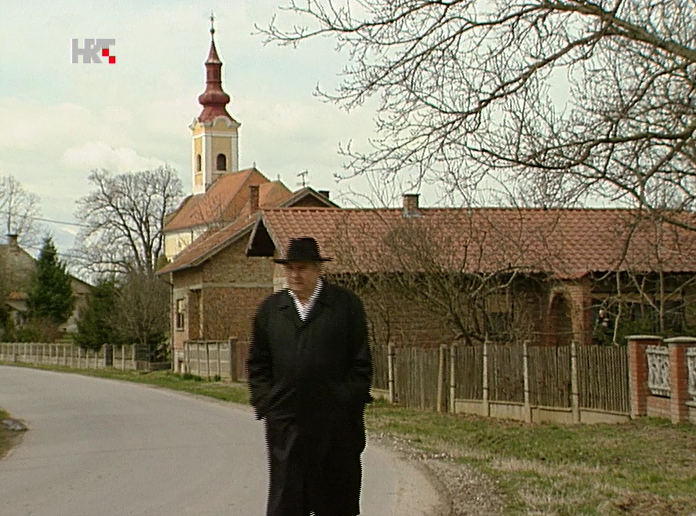 Osvjetljena pozornica Hlebine (Josip Generalić)