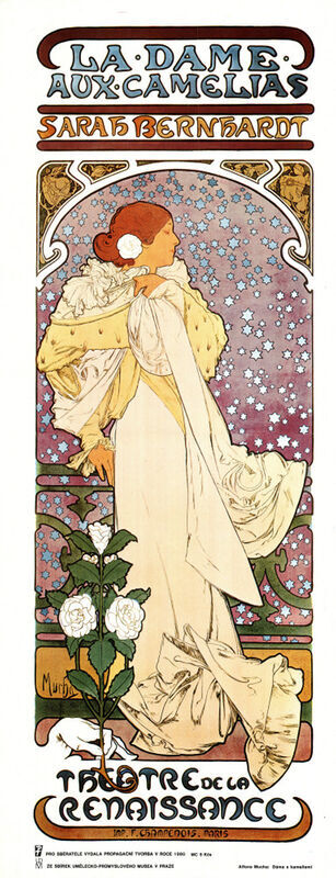La dame aux camelias Sarah Bernhardt