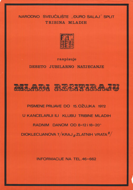 Mladi recitiraju, 1972