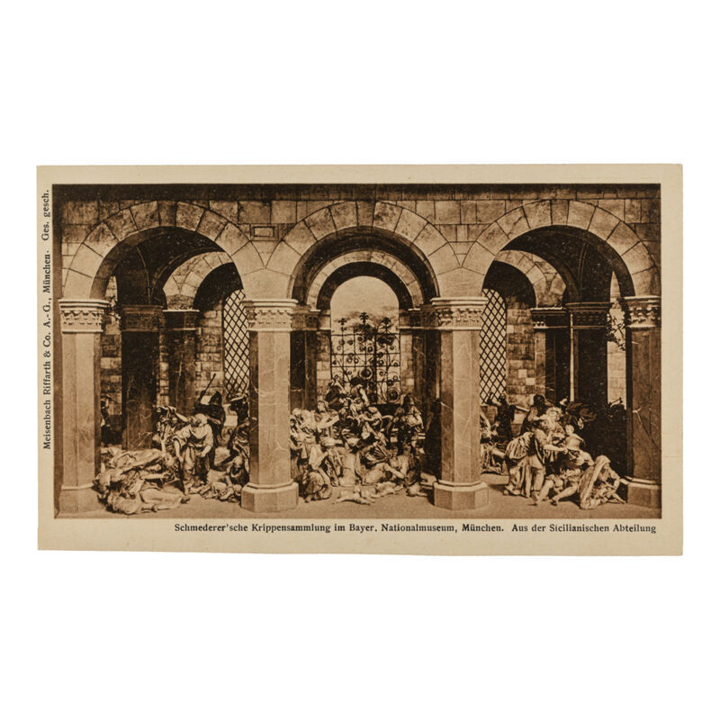 Schmederer'sche Krippensammlung im Bayer, Nationalmuseum, München. : Aus der Sicilianischen Abteilung