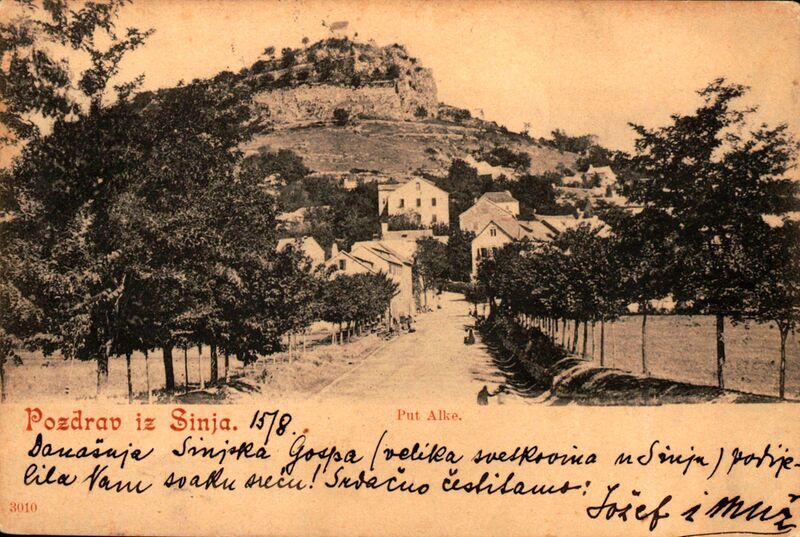 Panorama Sinja (Alkarsko trkalište, Tvrđava)