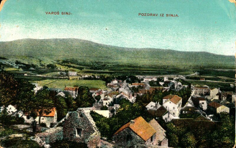 Panorama grada Sinja