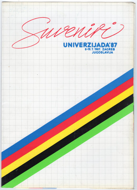 Suveniri Univerzijada '87 8-19.7.11987. Zagreb Jugoslavija