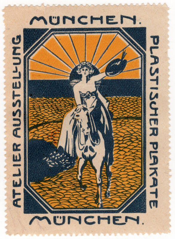 Atelier ausstellung plastischer plakate München