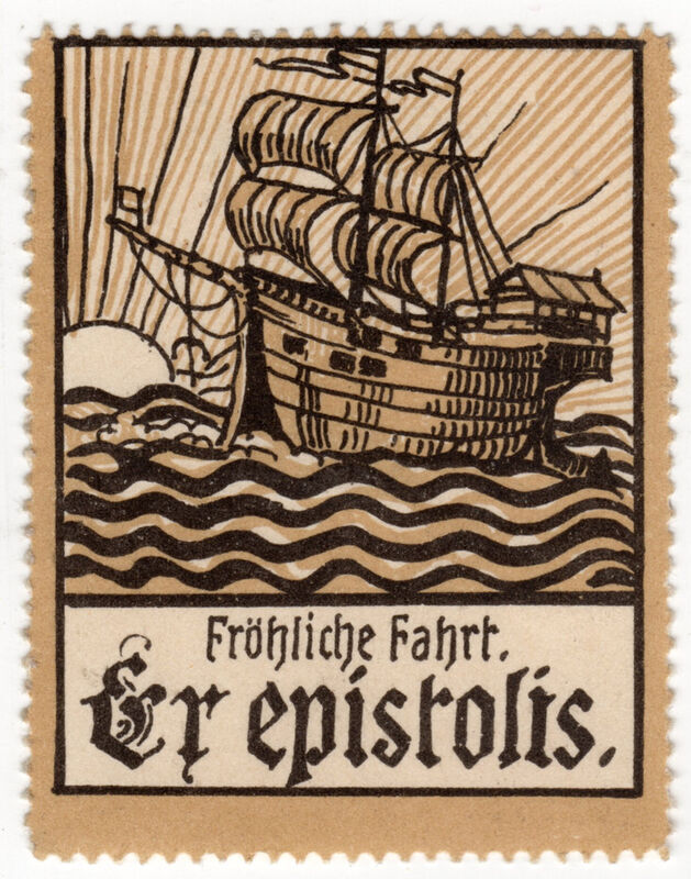 Fröhliche Fahrt Er epistolis.