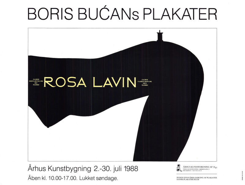 ARHUS KUNSTBYGINING: BORIS BUĆANS PLAKATER