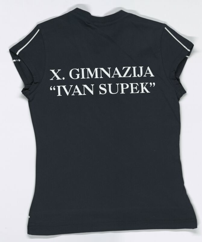 Majica X. gimnazije „Ivan Supek“