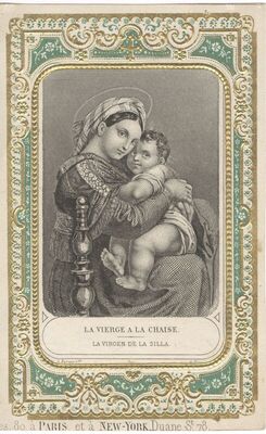 La Vierge a la Chaise