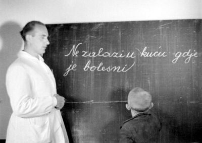 U zao čas - Predavanje liječnika školarcima