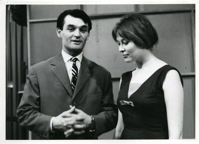 Ivo Robić i Sanda Langerholz
