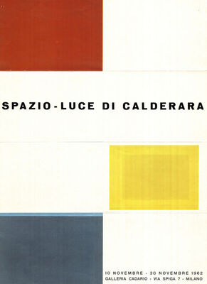 SPAAZIO - LUCE DI CALDERARA