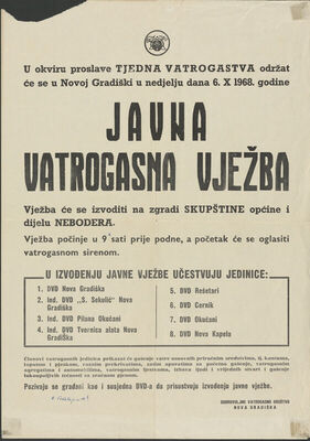 Javna vatrogasna vježba