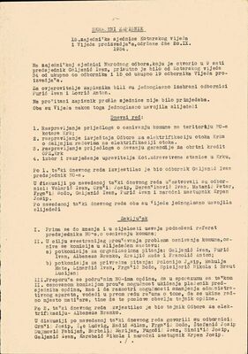 16. zajednička sjednica Kotarskog vijeća i Vijeća proizvođač