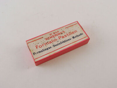 Schering's Formalin-pastillen
