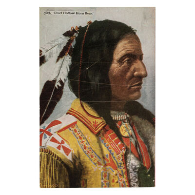 Chief Hollow Horn Bear