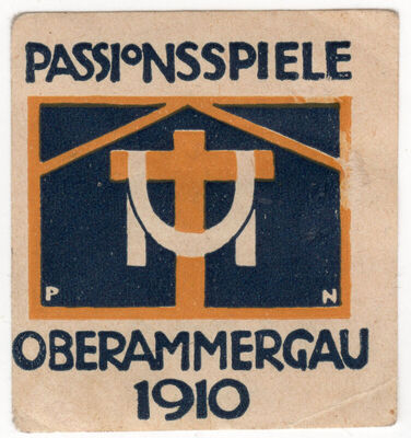 Passionsspiele Oberammergau 1910.