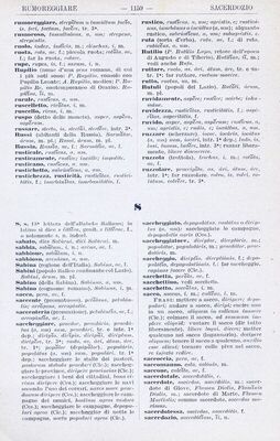 Vocabolario latino-italiano italiano-latino