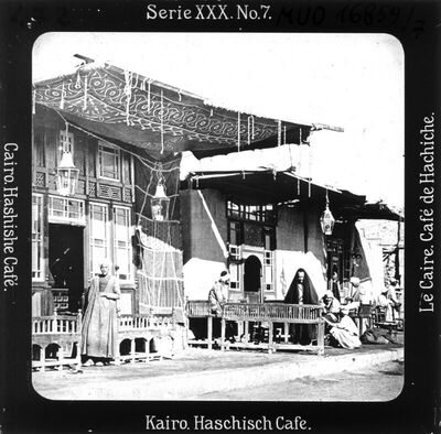 Kairo - Hašiš kavana