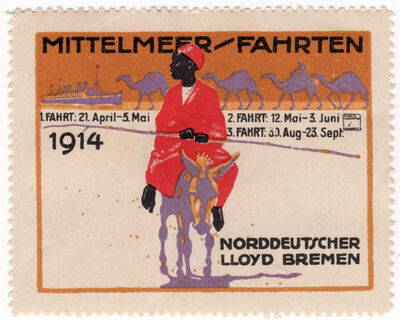Mittelmeer / Fahrten 1914