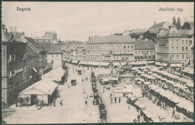 Jelačićev trg 1910. (?)