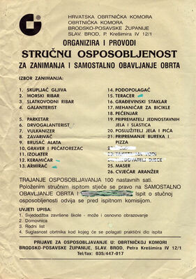 Stručno osposobljavanje za zanimanja