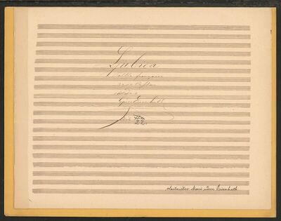 Gj. Eisenhuth: Ljubica, polka française, op. 22