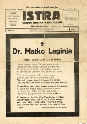 Istra, Glasilo Istrana u Jugoslaviji, God. II. Br. 3