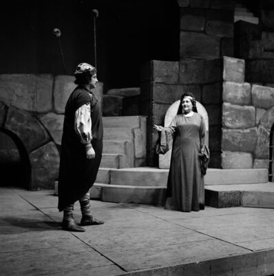 Opera "Porin". Josip Gostić i Vilma Nožinić u operi "Porin"