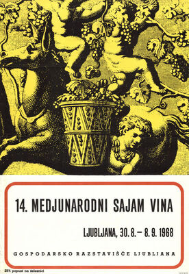 14. medjunarodni sajam vina, Ljubljana 1968