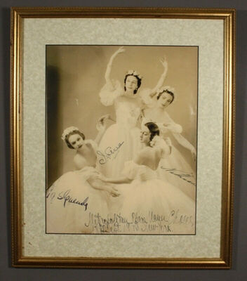 ‘Pas de Quatre’ - Alicia Markova, Alexandra Danilova, Mia Sl