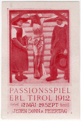 Passionsspiel erl. Tirol 1912.