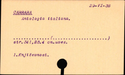 Antologia italiana : proposta alle classi de' ginnasi liceal
