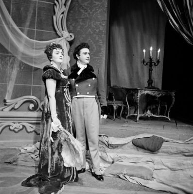 Opera "Hoffmanove priče". Dragica Martinis i Josip Gostić u 