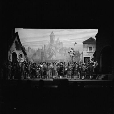 Opera "Faust". Prizor iz opere "Faust" 5