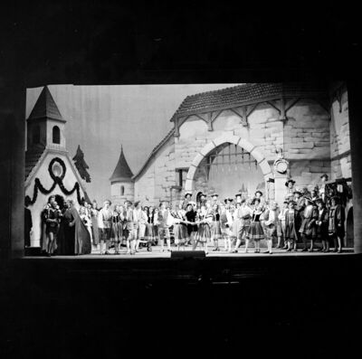 Opera "Faust". Prizor iz opere "Faust" 2