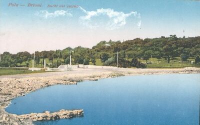 Pola - Brioni. : Bucht val catena