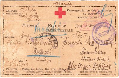 Pismo od 26. siječnja do 8. veljače 1917.