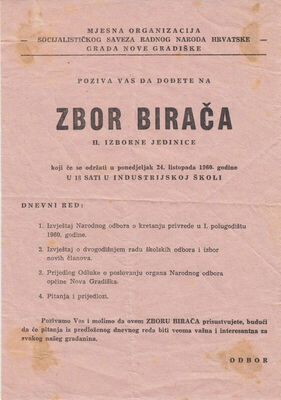 Zbor birača