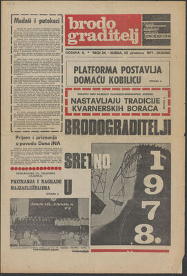 Brodograditelj, Glasilo kolektiva združenih jugoslavenskih p