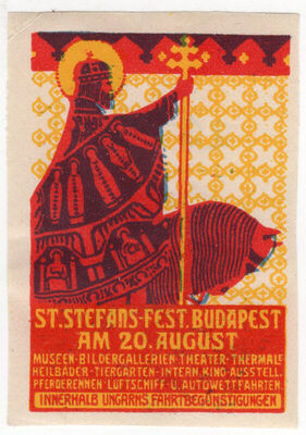 St.Stefans-fest Budapest am 20. August