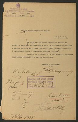 Redarstveno ravnateljstvo u Zagrebu izvještava o zapljeni za