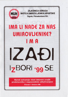 Izađi izbori '99 se