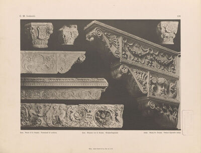 LIB-000443d: Dalmatiens Architektur u. Plastik Gesamtansicht