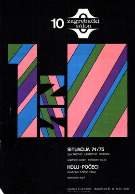 10. zagrebački salon / situacija 74/75