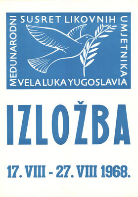 Međunarodni susret likovnih umjetnika, Vela Luka 1968