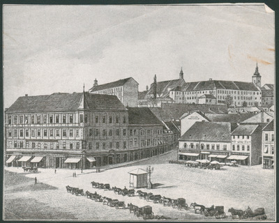 Jelačićev trg 1880. godine