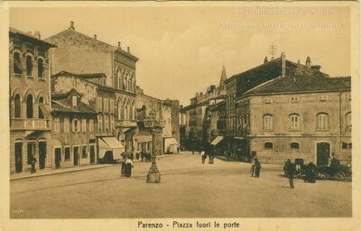 Poreč trg Izvan vrata
